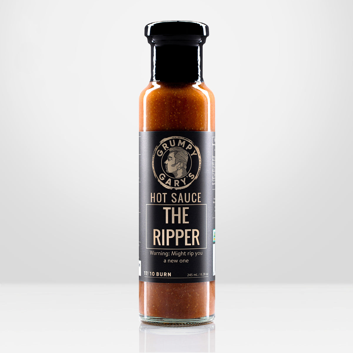 The Ripper Hot Sauce - 17/10 BURN | Grumpy Gary's Hot Sauces